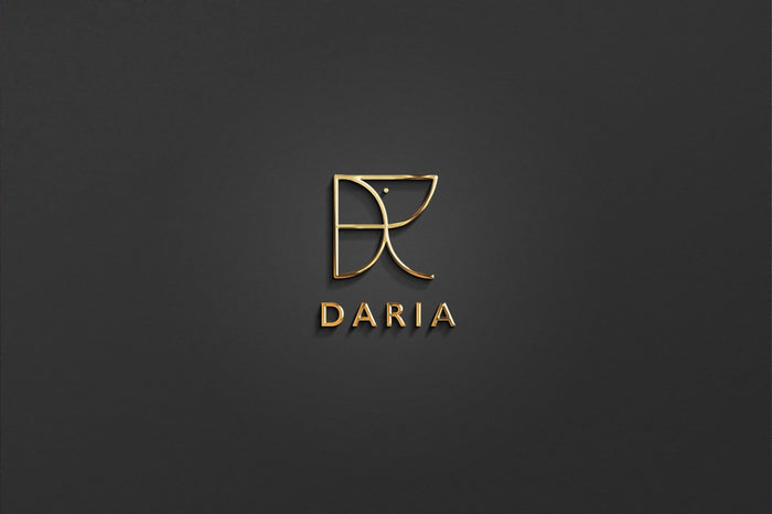 DARIA - Name Logo Design | Instant Download | Premade Logo | Minimalist Design