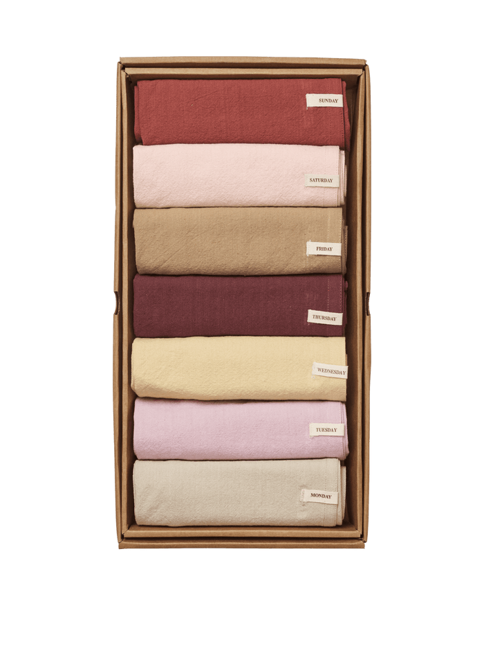 Day Tea Towel Set/7 - More Options