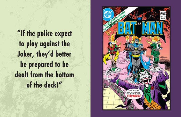 DC Comics: The Joker: Quotes from the Clown Prince of Crime