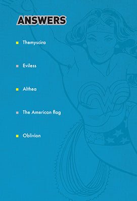 DC Comics: Wonder Woman Pop Quiz Trivia Deck