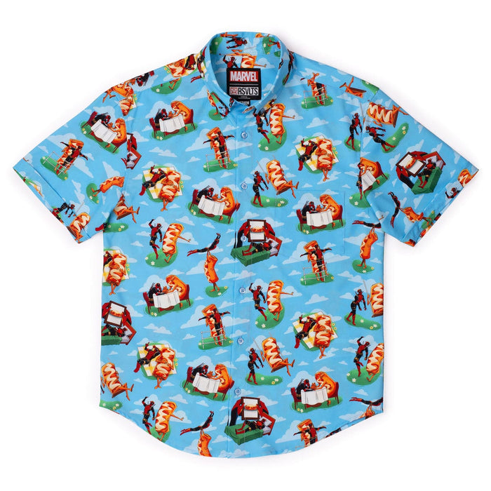 RSVLTS RSVLTS Deadpool Series 1 "Chimichanga Dreams" _ KUNUFLEX Short Sleeve Shirt