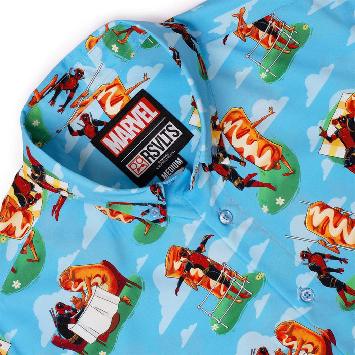 RSVLTS RSVLTS Deadpool Series 1 "Chimichanga Dreams" _ KUNUFLEX Short Sleeve Shirt