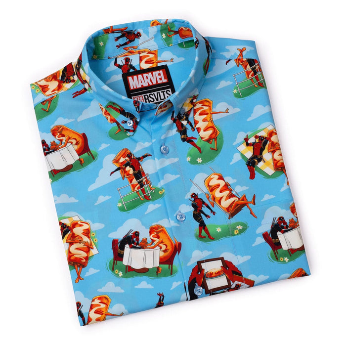 RSVLTS RSVLTS Deadpool Series 1 "Chimichanga Dreams" _ KUNUFLEX Short Sleeve Shirt