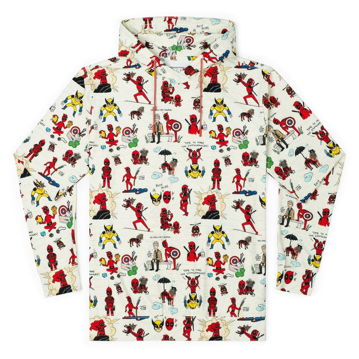 RSVLTS XS Marvel Performance Hoodie Deadpool & Wolverine "Wade's World" – Performance Hoodie Deadpool & Wolverine "Wade's World" – Performance Hoodie