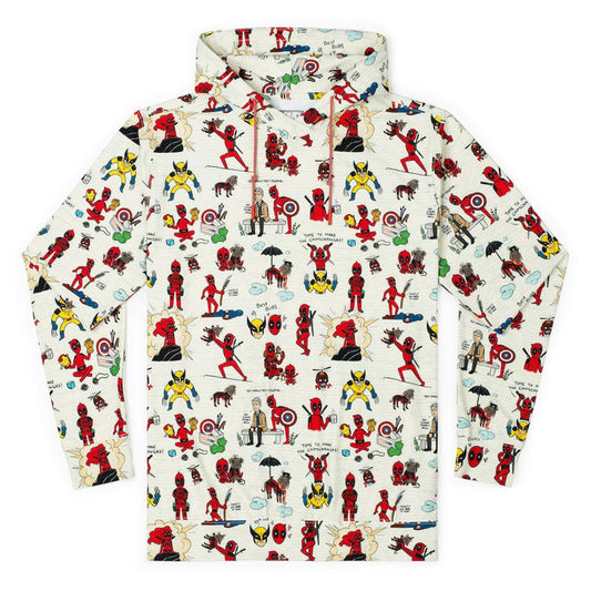 RSVLTS XS Marvel Performance Hoodie Deadpool & Wolverine "Wade's World" – Performance Hoodie Deadpool & Wolverine "Wade's World" – Performance Hoodie