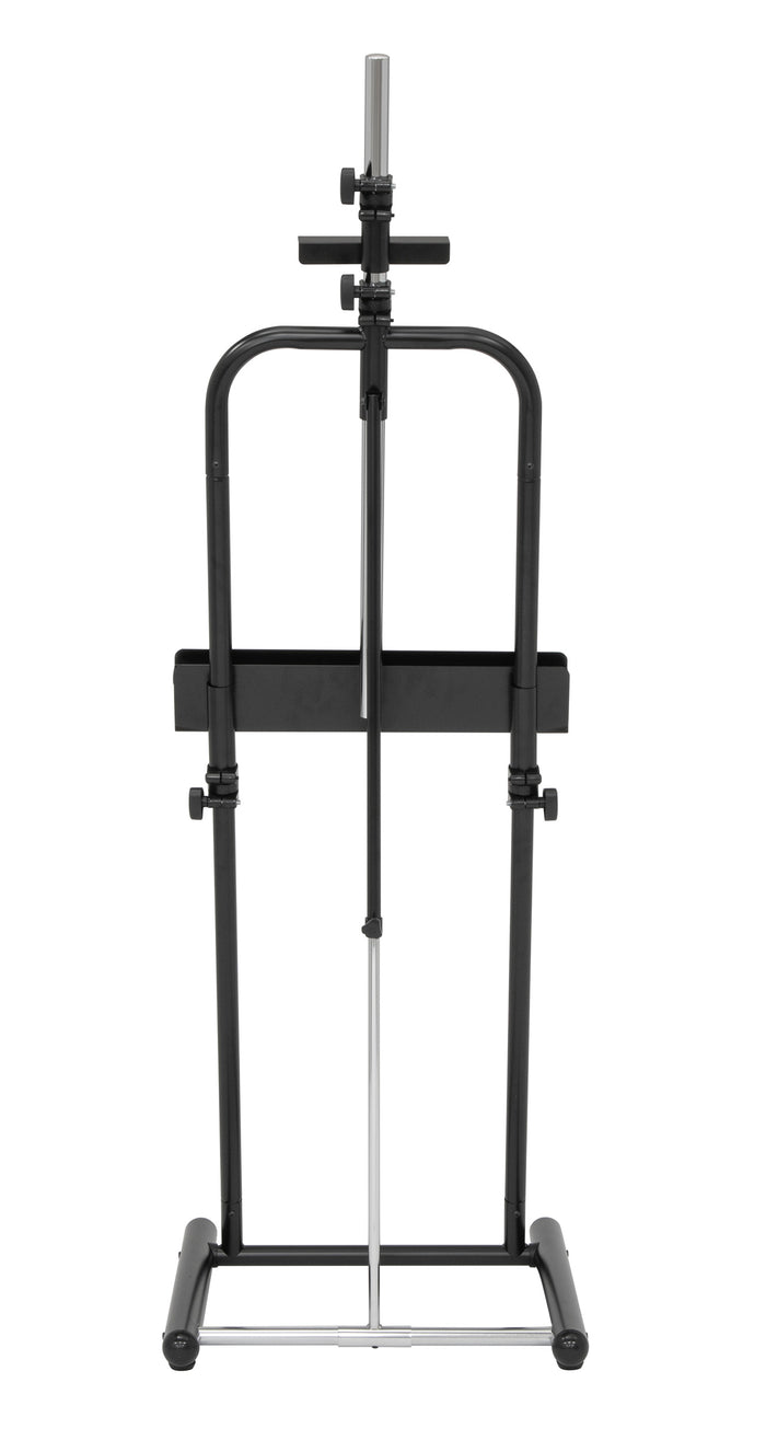 Deluxe Metal, Adjustable, Artist Easel (87.75" Tall) for Painting Large Canvases up to 72" High with Storage Tray - 13188