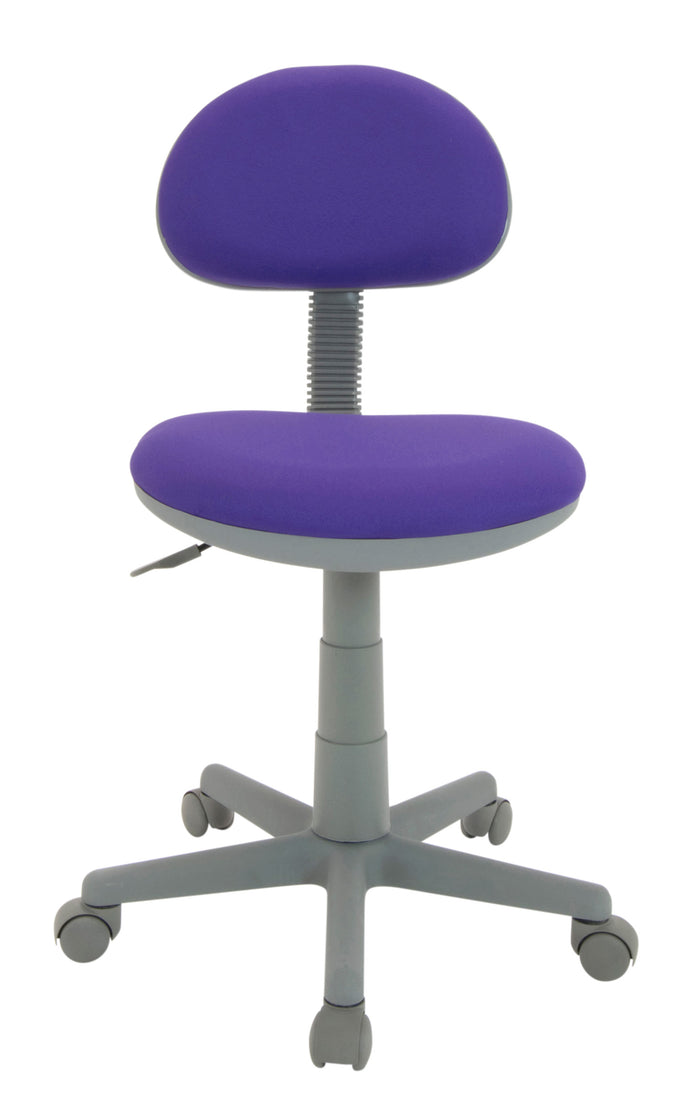 Deluxe Task Chair, Gray / Purple 18516