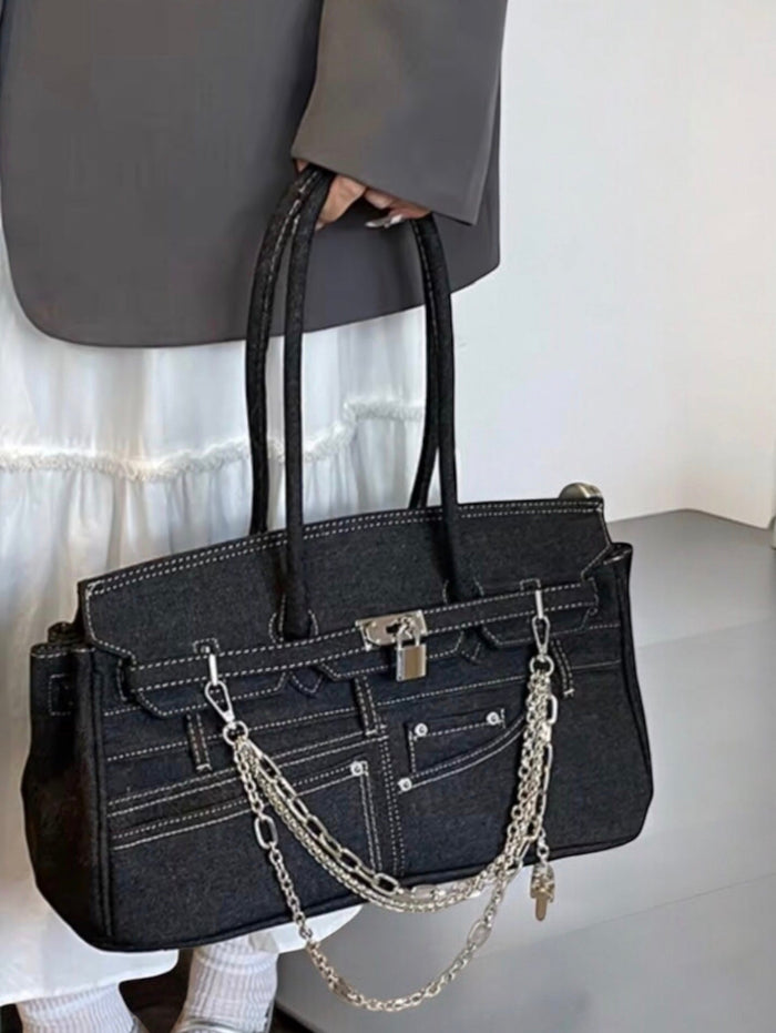 Denim Bircen Longer Handle - Limited Edition Travellers Hat Boutique
