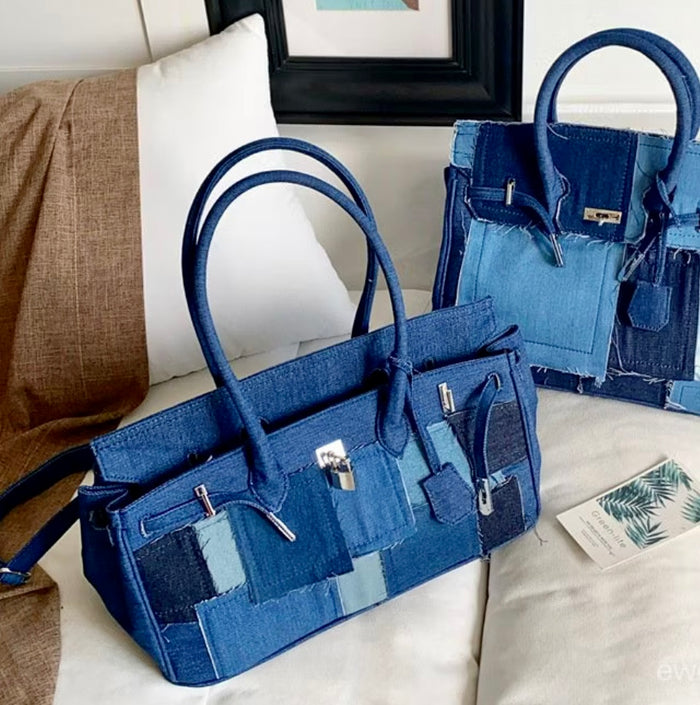 Denim Birkin Bag