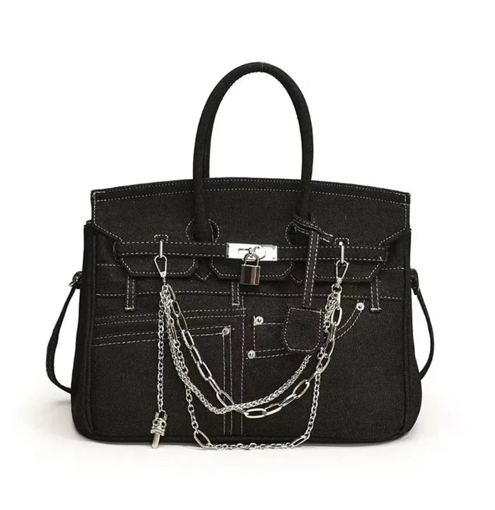Denim Birkin Bag