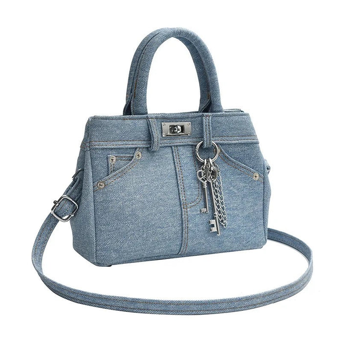 Denim Jaden Bag Travellers Hat Boutique
