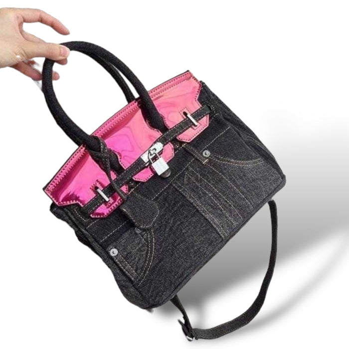 Denim Jeans Bag Travellers Hat Boutique