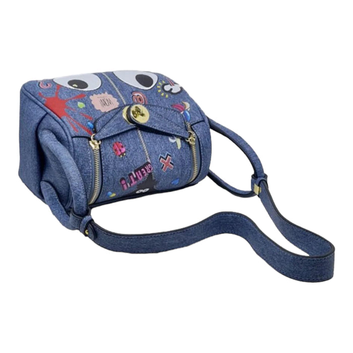 Denim Lindy Eye Theme Bag - Travellers Hat Boutique