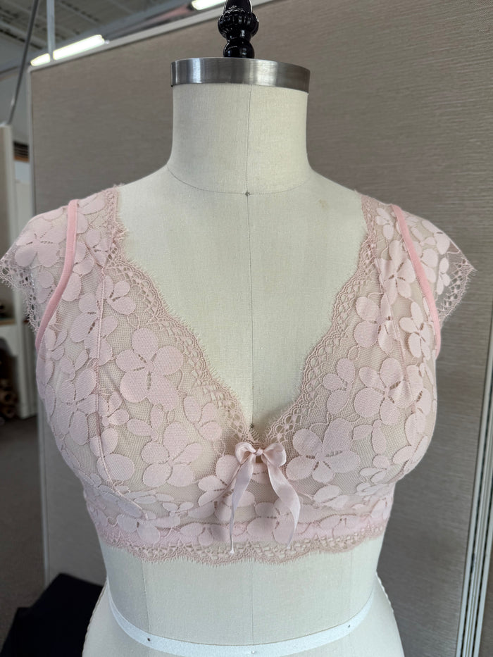 Desert Rose Bra Kit - Make it Your Own Stretch Bra Kit with Lace Option