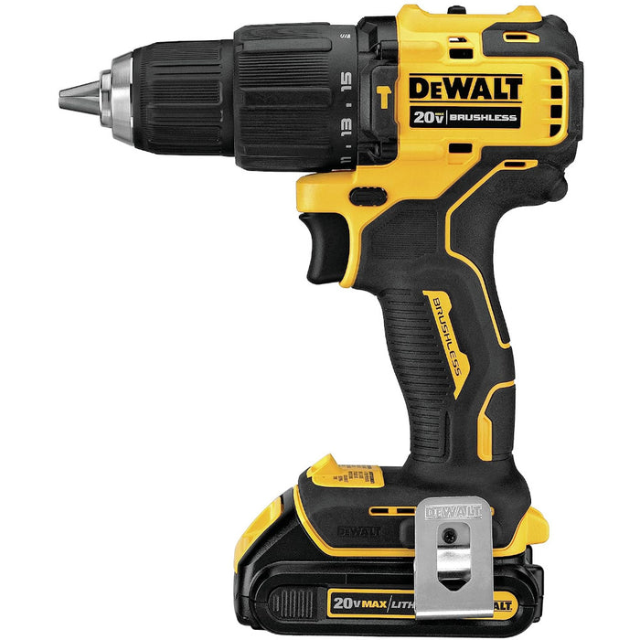DEWALT ATOMIC 20V MAX* Hammer Drill - Refurbished with Dewalt Warranty - DCD709C2