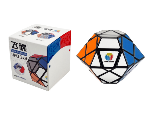 DianSheng 3x3 UFO V2 (Tiled) - Black