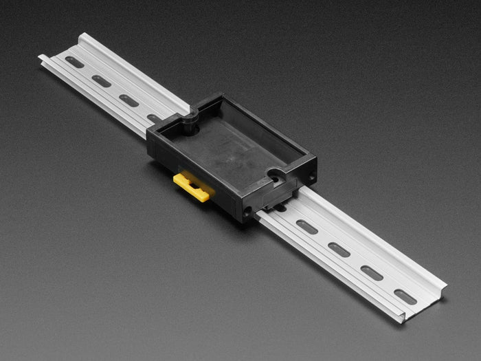 DIN Rail Generic PCB Holder - 50x80mm by The Pi Hut - The Pi Hut