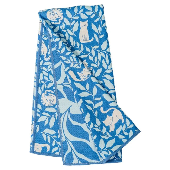 Dishtowel - Cat Club Nuthatch
