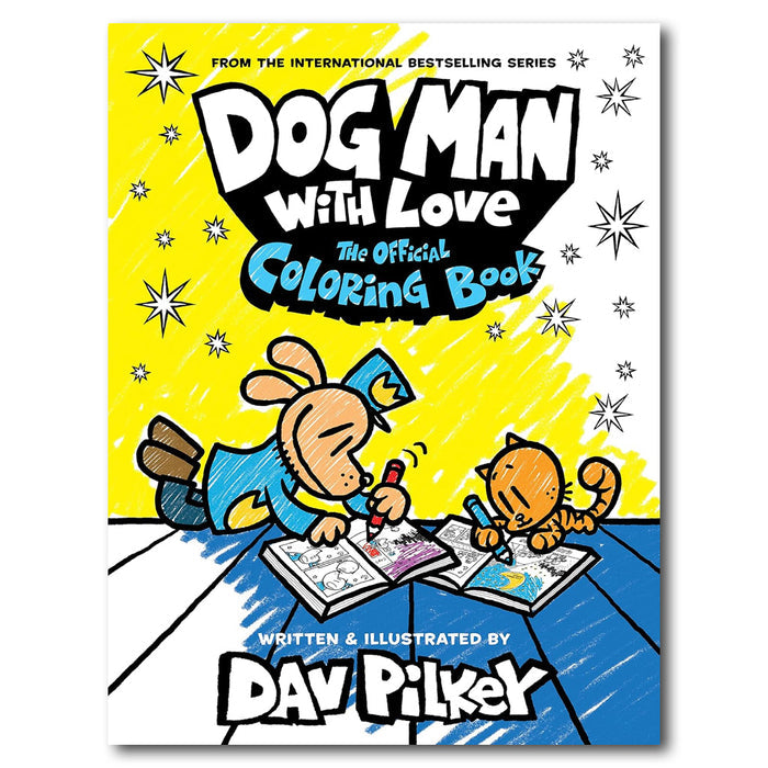 Dog Man with Love: The Official Coloring Book - Library of Congress Shop