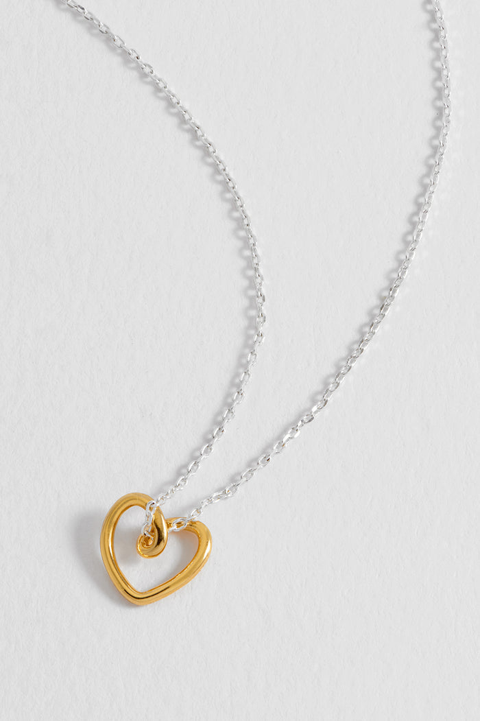 Doodle Heart Necklace