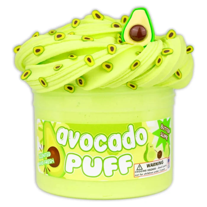 Dope Slimes 8 oz Avocado Puff Slime - Owl & Goose Gifts