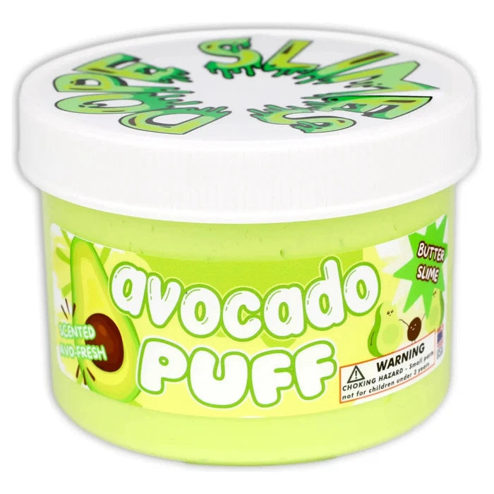 Dope Slimes 8 oz Avocado Puff Slime - Owl & Goose Gifts