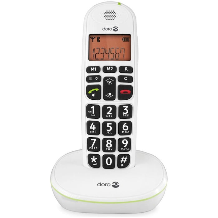 Doro PhoneEasy Cordless Landline Telephone | 100W Doro Telephone Euronics Ireland