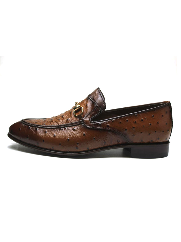 Dot Leather Moccasin