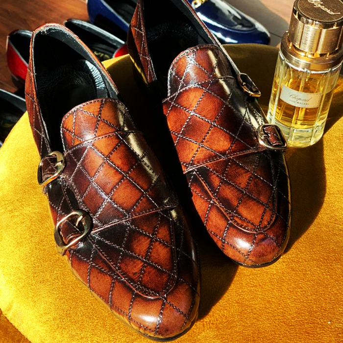 Double Strap Monk Shoes