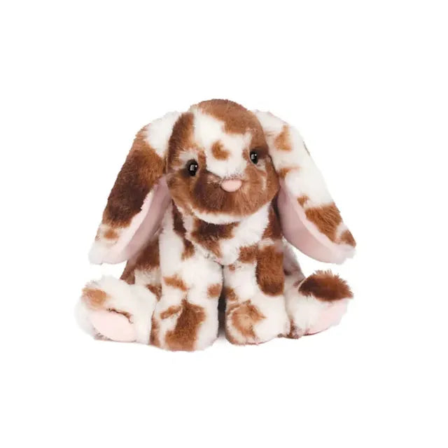 Douglas 7 Inch Roxie the Brown Spotted Bunny MINI Soft Plush Toy