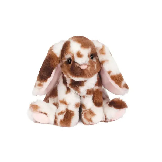 Douglas 7 Inch Roxie the Brown Spotted Bunny MINI Soft Plush Toy