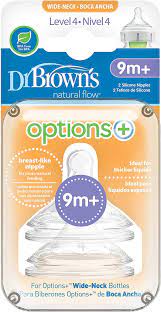 Dr. Brown’s Original Wide-Neck Nipple 9-Months+ Level 4 - 7223931750