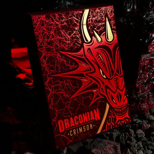 Draconian Crimson Playing Cards