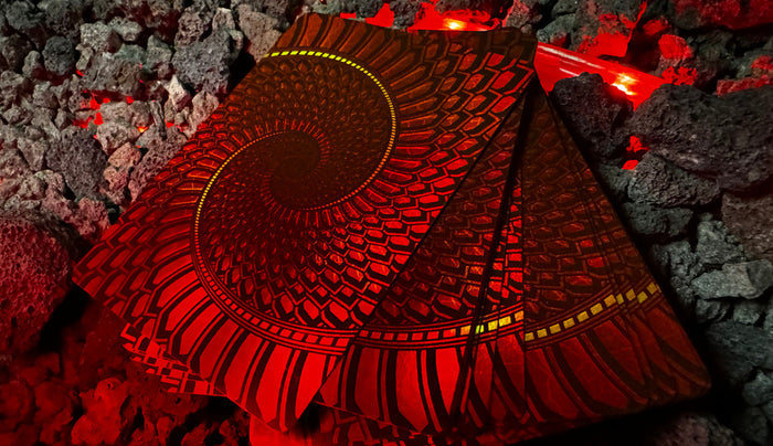 Draconian Crimson Playing Cards