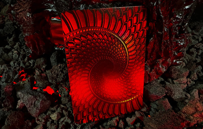 Draconian Crimson Playing Cards