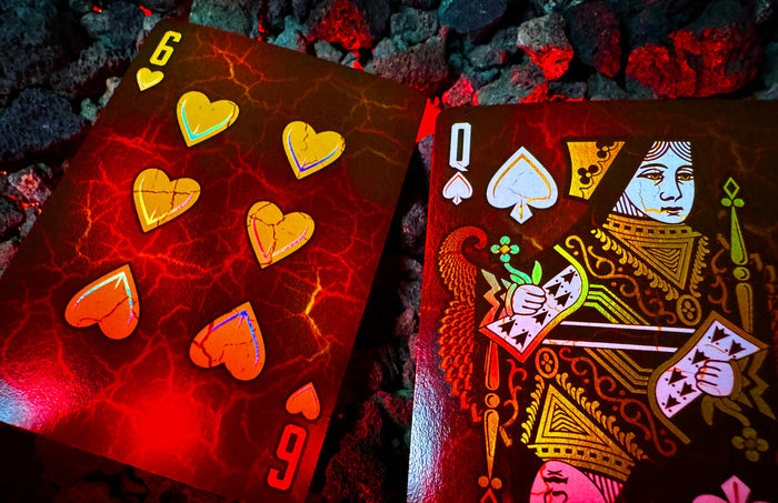 Draconian Crimson Playing Cards