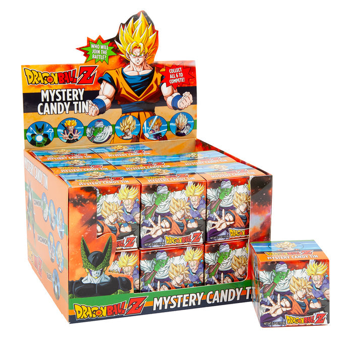 Dragon Ball Z Mystery Candy Tin Blind Box - 18 Count