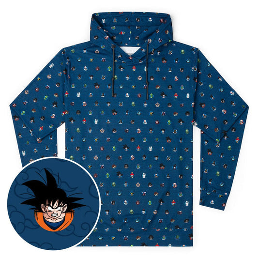 RSVLTS Dragon Ball Z Performance Hoodie Dragon Ball Z "Saiyan Saga" – Performance Hoodie Dragon Ball Z "Saiyan Saga" – Performance Hoodie
