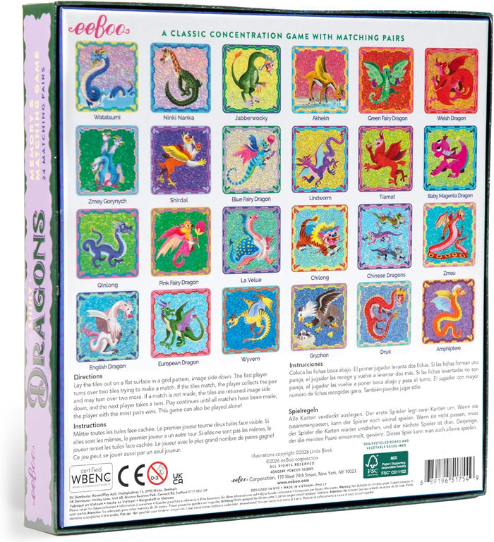 Dragons Shiny Matching Game