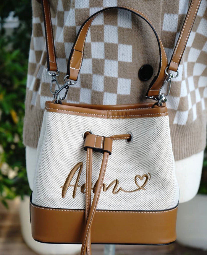 Drawstring Bucket Bag - Travellers Hat Boutique