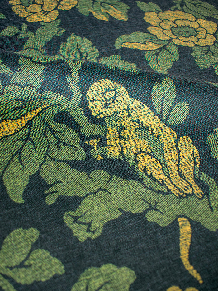 Drunken Monkey 'Jungle' Recycled Velvet