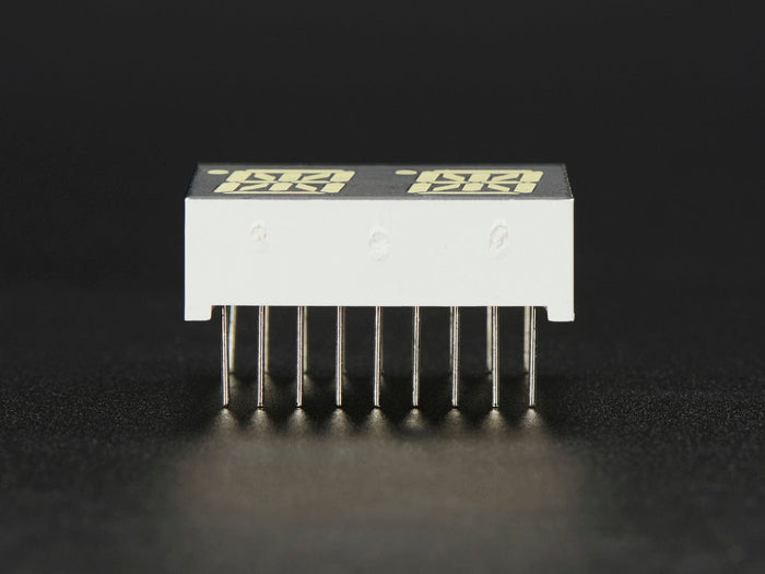 Dual Alphanumeric Display - White 0.54" Digit Height - Pack of 2 [discontinued] by The Pi Hut - The Pi Hut