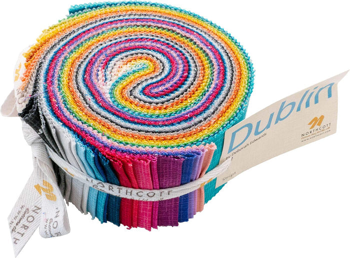 Dublin Fabric Jelly Roll Pack, Northcott