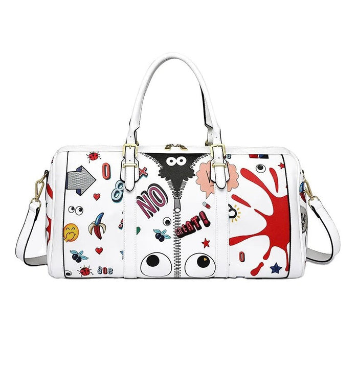 Duffle Eye Theme Travel Bag Travellers Hat Boutique
