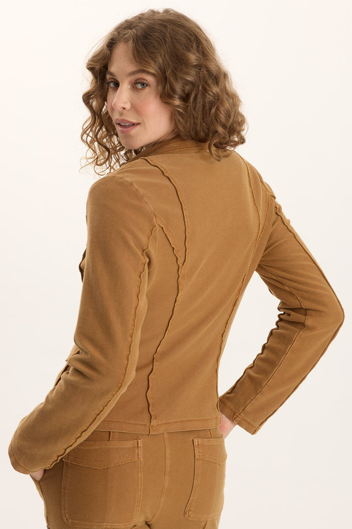XCVI Dunne Twill Knit Stretch Blazer