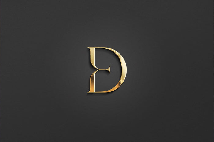 E & D - Letter Logo Design | Instant Download | Premade Logo | Wedding Logo | Couple Logo