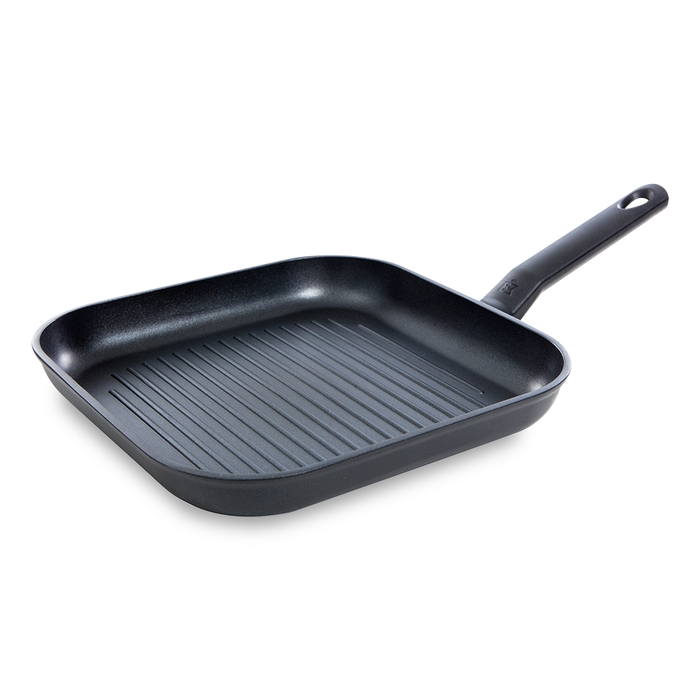 Easy Induction grillpan 26x26 cm zwart vooraanzicht