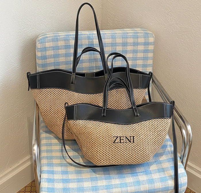 Embroidered Carryall Tote