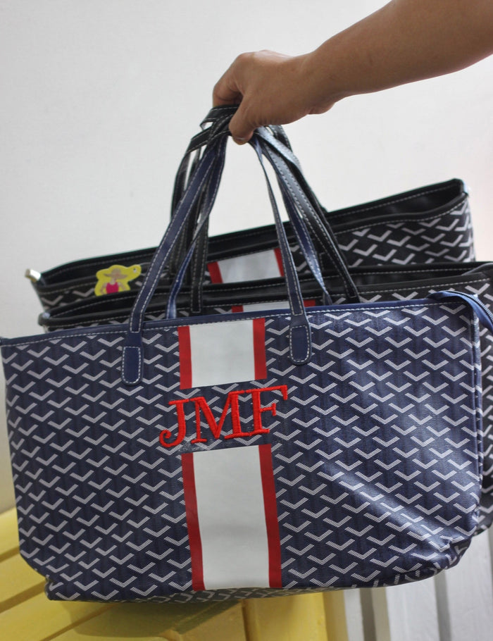 Embroidered Casual Tote - Travellers Hat Boutique