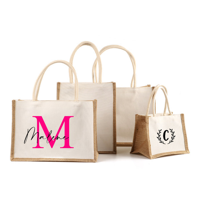 Personalized Jute Bags
